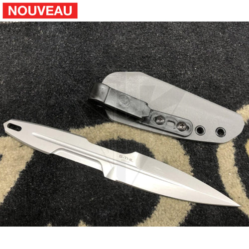 Fabrication sur mesure Etui Kydex Gris Inside pour Couteau Extrema Ratio S-Thil sur attache G-Code KYDEX