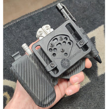 Charger l&#39;image dans la galerie, Fabrication Sur Mesure Gaine Kydex Carbone Pour Pince Multi - Outils Leatherman + Bit Drivers 2