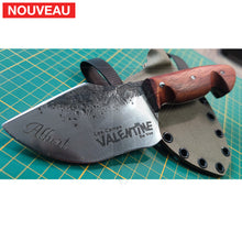 Charger l&#39;image dans la galerie, Fabrication Sur Mesure Gaine Kydex Fde Pour Couteau Artisanal Forgé Kydex