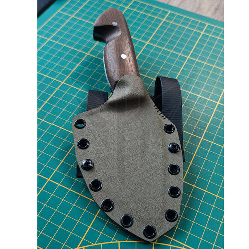 Fabrication Sur Mesure Gaine Kydex Fde Pour Couteau Artisanal Forgé Kydex