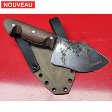 Charger l&#39;image dans la galerie, Fabrication Sur Mesure Gaine Kydex Fde Pour Couteau Artisanal Forgé Kydex
