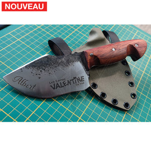 Fabrication Sur Mesure Gaine Kydex Fde Pour Couteau Artisanal Forgé Kydex