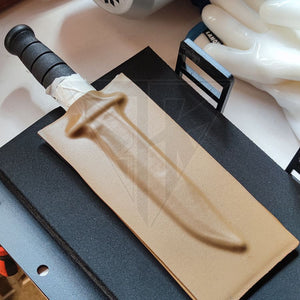 Fabrication Sur Mesure Gaine Kydex Pour Couteau Dentrainement Passant Bladetech Kydex