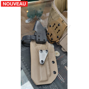 Fabrication sur mesure Holster Kydex FDE + Porte-Chargeur Simple + Porte-Chargeurs Double sur système G-Code pour FN