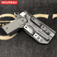 Charger l&#39;image dans la galerie, Fabrication sur mesure Holster Kydex Inside Noir pour Pistolet BUL Armory KYDEX