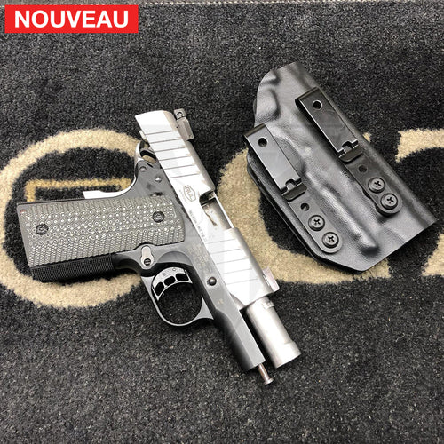 Fabrication sur mesure Holster Kydex Inside Noir pour Pistolet BUL Armory KYDEX