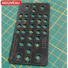 Charger l&#39;image dans la galerie, Fabrication sur mesure Kit Plaque adaptatrice Kydex pour Holsters au format Radar ou G-Code vers plaque de cuisse GK