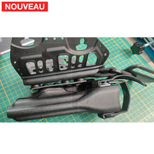 Charger l&#39;image dans la galerie, Fabrication sur mesure Kit Plaque adaptatrice Kydex pour Holsters au format Radar ou G-Code vers plaque de cuisse GK