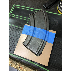 Fabrication sur mesure Porte-Chargeur Kydex Coyote pour chargeur de Mitrailleuse WW2 Bren cal. 303 British sur passant