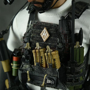 Figurine De Collection 1/6 (36Cm) Easy&Simple Veteran Tactical Instructor Figurines