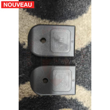 Charger l&#39;image dans la galerie, Full Billau Custom Glock 49 MOS + Gravure Laser + Découpe Laser + Traitement Cerakote Rose Gold + Point Rouge Noblex