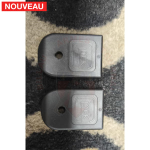 Full Billau Custom Glock 49 MOS + Gravure Laser + Découpe Laser + Traitement Cerakote Rose Gold + Point Rouge Noblex