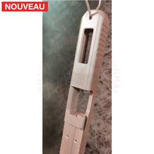 Charger l&#39;image dans la galerie, Full Billau Custom Glock 49 MOS + Gravure Laser + Découpe Laser + Traitement Cerakote Rose Gold + Point Rouge Noblex