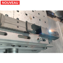 Charger l&#39;image dans la galerie, Full Billau Custom Glock 49 MOS + Gravure Laser + Découpe Laser + Traitement Cerakote Rose Gold + Point Rouge Noblex