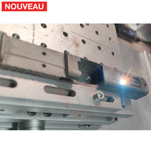 Charger l&#39;image dans la galerie, Full Billau Custom Glock 49 MOS + Gravure Laser + Découpe Laser + Traitement Cerakote Rose Gold + Point Rouge Noblex
