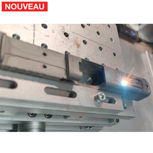 Full Billau Custom Glock 49 MOS + Gravure Laser + Découpe Laser + Traitement Cerakote Rose Gold + Point Rouge Noblex