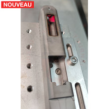 Charger l&#39;image dans la galerie, Full Billau Custom Glock 49 MOS + Gravure Laser + Découpe Laser + Traitement Cerakote Rose Gold + Point Rouge Noblex