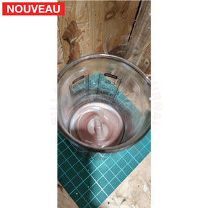 Full Billau Custom Glock 49 MOS + Gravure Laser + Découpe Laser + Traitement Cerakote Rose Gold + Point Rouge Noblex