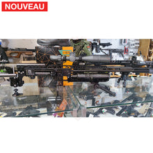 Charger l&#39;image dans la galerie, FULL Custom Complet Huma Air &amp; Saber Tactical sur FX Impact M3 Sniper Noire 7.62 Customs