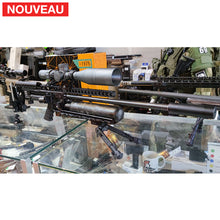 Charger l&#39;image dans la galerie, FULL Custom Complet Huma Air &amp; Saber Tactical sur FX Impact M3 Sniper Noire 7.62 Customs