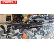 Charger l&#39;image dans la galerie, FULL Custom Complet Huma Air &amp; Saber Tactical sur FX Impact M3 Sniper Noire 7.62 Customs