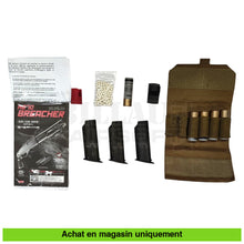 Charger l&#39;image dans la galerie, Fusil à pompe airsoft GNB Tokyo Mazrui M870 Breacher + Point rouge + Douilles + Tanks Gaz répliques de pompes airsoft