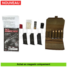 Charger l&#39;image dans la galerie, Fusil à pompe airsoft GNB Tokyo Mazrui M870 Breacher + Point rouge + Douilles + Tanks Gaz répliques de pompes airsoft