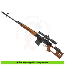Charger l'image dans la galerie, Fusil de tireur d’élite semi-auto SDM SVD Dragunov Cal. 7.62x54R + Lunette PSO 4x24 - Fusils de tireur d’élite