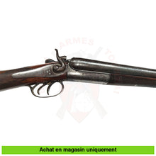 Charger l&#39;image dans la galerie, Fusil juxtaposé à chiens extérieurs canon Damas Tabac Dresse Laloux &amp; Cie cal. 16 Fusils juxtaposés