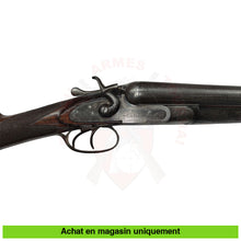 Charger l&#39;image dans la galerie, Fusil juxtaposé à platines à chiens extérieurs canon Damas Tabac J.C. Hardy cal. 12 Fusils juxtaposés