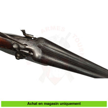 Charger l&#39;image dans la galerie, Fusil juxtaposé à platines à chiens extérieurs canon Damas Tabac J.C. Hardy cal. 12 Fusils juxtaposés