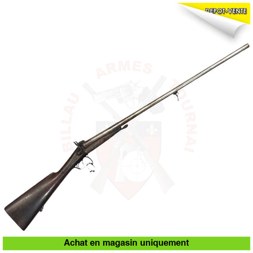 Fusil juxtaposé à platines à chiens extérieurs Système Lefaucheux cal. 12 à broche Fusils juxtaposés