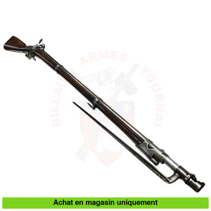 Fusil Manufacture Royale De Chatellerault 1842 T Cal 18Mm Pn + Baïonnette Originale Armes