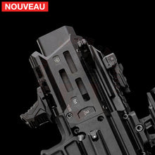 Charger l'image dans la galerie, Garde-Main Alu + Faux Silencieux Strike Industries Noir pour CZ EVO Scorpion 3+ Micro # 45737 - Gardes-mains