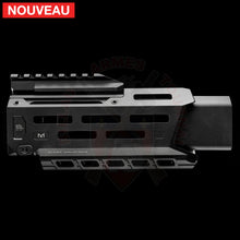Charger l'image dans la galerie, Garde-Main Alu + Faux Silencieux Strike Industries Noir pour CZ EVO Scorpion 3+ Pistol # 45738 - Gardes-mains