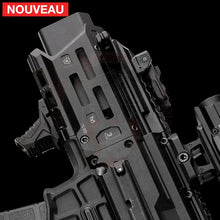 Charger l'image dans la galerie, Garde-Main Alu + Faux Silencieux Strike Industries Noir pour CZ EVO Scorpion 3+ Pistol # 45738 - Gardes-mains