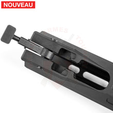 Charger l'image dans la galerie, Garde-Main M4/AR-15 Alu Strike Industries Noir Gridlok 8.5’’ BK Mlok #43648 - Gardes-mains