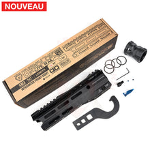 Charger l'image dans la galerie, Garde-Main M4/AR-15 Alu Strike Industries Noir Gridlok 8.5’’ BK Mlok #43648 - Gardes-mains