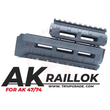 Charger l&#39;image dans la galerie, Garde-Main Polymère TR-1 Upgrade AK RAILOK pour AK47/74 Gardes-mains