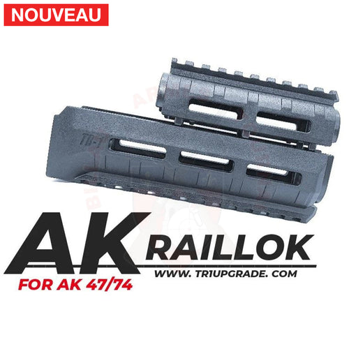 Garde-Main Polymère TR-1 Upgrade AK RAILOK pour AK47/74 Gardes-mains