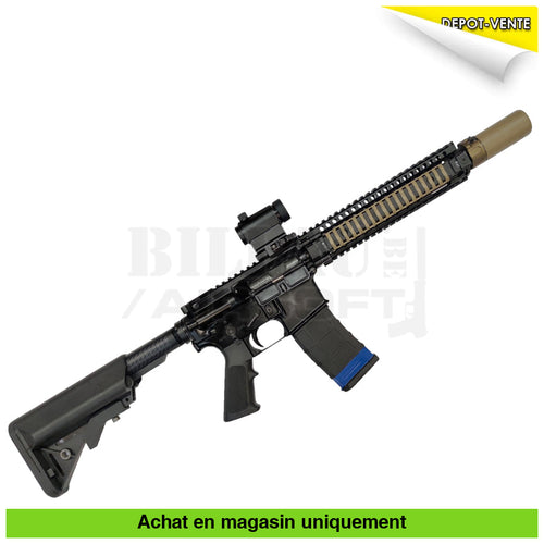 GBBR Golden Eagle Daniel Defense MK18 Short + Point Rouge + Chargeurs +... répliques d’épaule airsoft GBBR