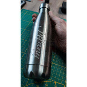 Gravure Laser Gourde Inox Thème Animaux Epurés & Découpe