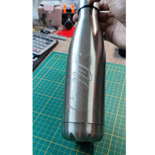 Charger l&#39;image dans la galerie, Gravure Laser Gourde Inox Thème Animaux Epurés &amp; Découpe