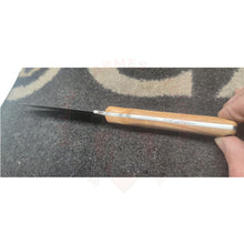 Charger l&#39;image dans la galerie, Gravure Laser Prénom Discret Sur Couteau De Chasse &amp; Découpe