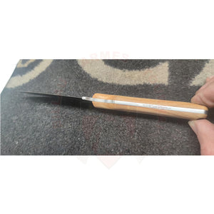Gravure Laser Prénom Discret Sur Couteau De Chasse & Découpe