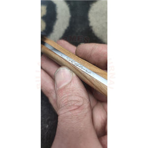 Gravure Laser Prénom Discret Sur Couteau De Chasse & Découpe