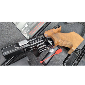 Gravure Laser Rectification Griffes Profondes Sur Pistolet Match Pardini Sp22 & Découpe