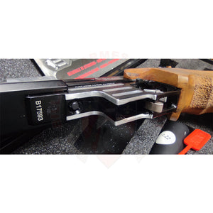 Gravure Laser Rectification Griffes Profondes Sur Pistolet Match Pardini Sp22 & Découpe