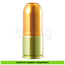 Charger l&#39;image dans la galerie, Grenade Paintball Gnb 40Mm 6 Billes.68 Or/Orange Répliques De Grenades