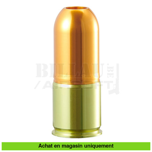 Grenade Paintball Gnb 40Mm 6 Billes.68 Or/Orange Répliques De Grenades